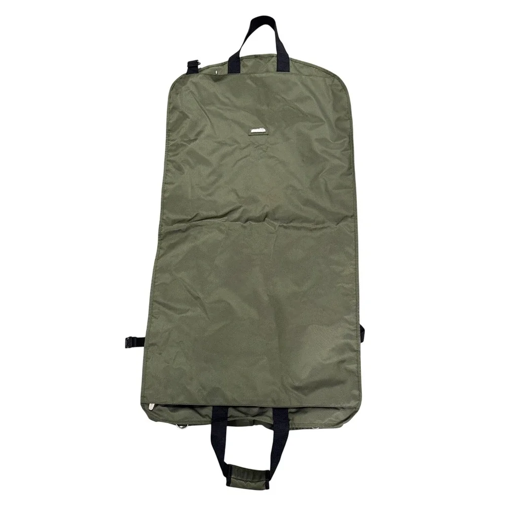 WallyBags Garment Bag Unisex Olive Green New Tri-Fold Suit Carrier Bag